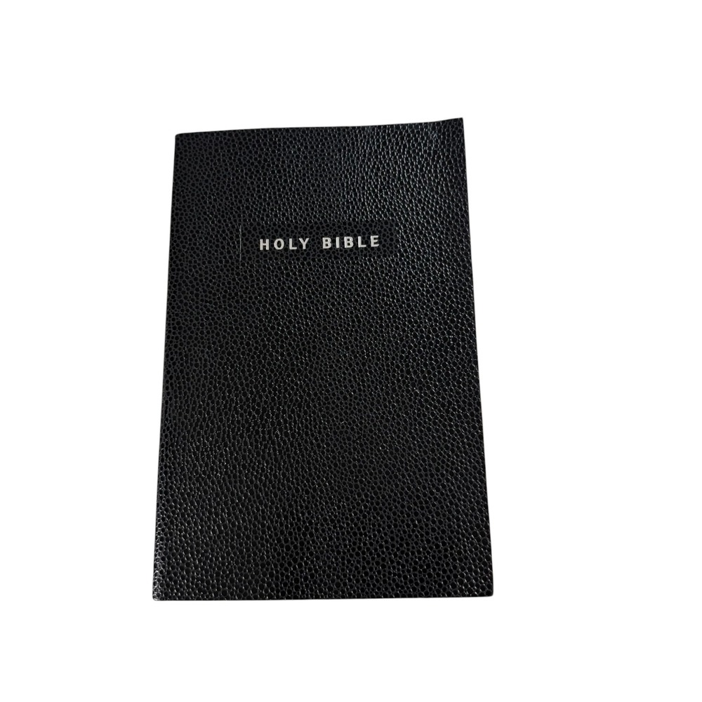 Zondervan Holy Bible NIV Black LeatherLook Gift Award Edition 2001‎ Vintage